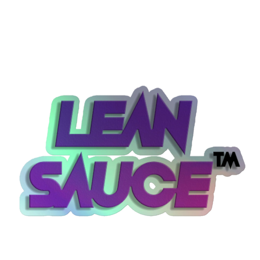 Holographic Lean Sauce Sticker